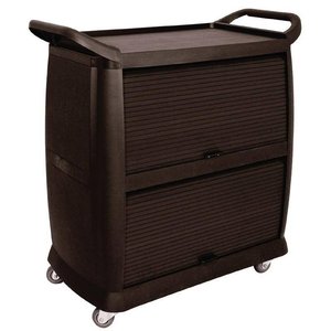 Vogue Wózek 3-półkowy z polipropylenu | 987x525x(H)1040mm Vogue Wózek 3-półkowy z polipropylenu | 987x525x(H)1040mm