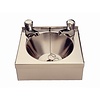 Vogue Wash Basin, 305x268x(h)165 mm with Cork on Chain