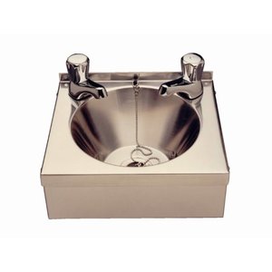 Vogue Wash Basin, 305x268x(h)165 mm with Cork on Chain Vogue Wash Basin, 305x268x(h)165 mm with Cork on Chain