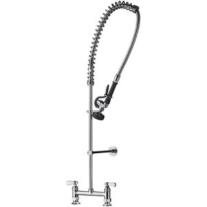 Vogue Bateria stojąca ze spryskiwaczem i mieszaczem, wysokość 1160 mm Vogue Bateria stojąca ze spryskiwaczem i mieszaczem, wysokość 1160 mm