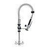 Gastro M Stainless Steel Single Hole Deck Mounted Pre-Rinse Faucet, Height 700 mm