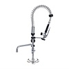 Gastro M Stainless Steel Single Hole Deck Mounted Pre-Rinse Faucet with Spout, Height 700 mm