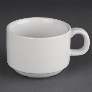 Athena Hotelware White Coffee Cup 200 ml, (Pack of 24) Athena Hotelware White Coffee Cup 200 ml, (Pack of 24)