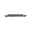 Olympia Shallow Plate 265 mm, Square, Mineral (Pack of 4)