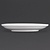 Olympia White Saucer, Whiteware (Pack of 12)