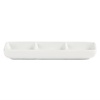 Olympia Whiteware 3 Section Dishes (Pack of 12)