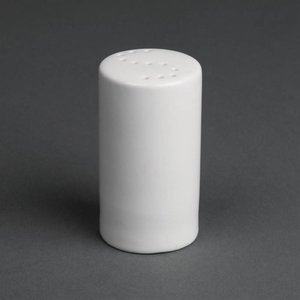 Olympia Whiteware Salt Shakers 80mm (Pack of 12) Olympia Whiteware Salt Shakers 80mm (Pack of 12)