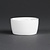 Olympia Whiteware Butter Dish 62mm (Pack of 12)