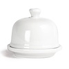 Olympia Whiteware Butter Dish with Cloche 50ml 1.8oz (Pack of 6)