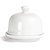 Olympia Whiteware Butter Dish with Cloche 50ml 1.8oz (Pack of 6)