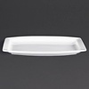 Olympia Shallow Plate 320x220 mm, Rectangular, Whiteware (Pack of 6)