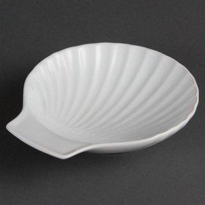 Olympia Scallop Shell Dishes 130mm (Pack of 6) Olympia Scallop Shell Dishes 130mm (Pack of 6)