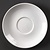 Olympia White Saucer, Linear (Pack of 12)