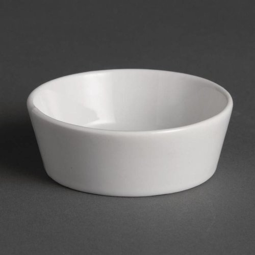 Olympia Miniature Circle Dishes 75mm (Pack of 12) Olympia Miniature Circle Dishes 75mm (Pack of 12)