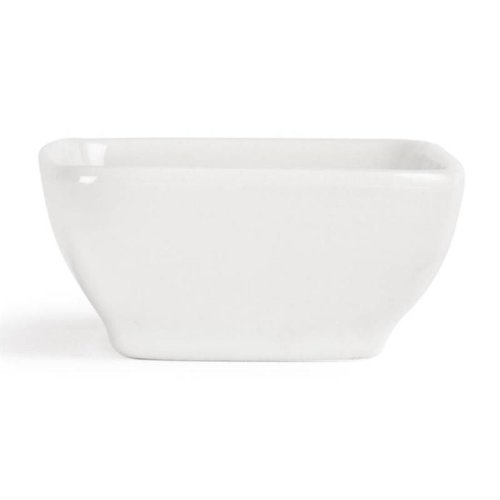 Olympia Miniature Rounded Square Dishes 60mm (Pack of 12) Olympia Miniature Rounded Square Dishes 60mm (Pack of 12)