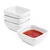 Olympia Miniature Rounded Square Dishes 60mm (Pack of 12)