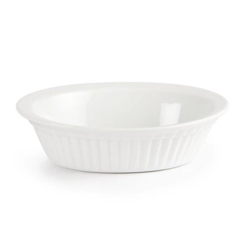 Olympia Whiteware Oval Pie Dishes 170mm (Pack of 6) Olympia Whiteware Oval Pie Dishes 170mm (Pack of 6)