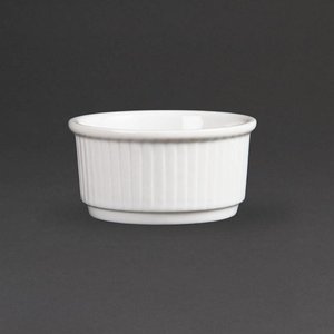 Olympia Whiteware Stacking Ramekins 85mm (Pack of 12) Olympia Whiteware Stacking Ramekins 85mm (Pack of 12)