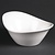 Lumina Fine China Miniature Float Bowls 129x 96mm (Pack of 6)