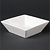 Lumina Fine China Miska porcelanowa kwadratowa | 6 szt. | 14x14xm