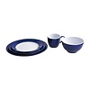 Kristallon Gala Colour Rim Melamine Bowl Blue 125mm (Pack of 6)