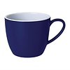 Kristallon Gala Colour Rim Melamine Mug Blue 285ml (Pack of 6)