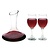 Olympia Curved Glass Decanter 750ml