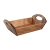 T&G Woodware Acacia Wood Bread Basket with Handles T&G Woodware Acacia Wood Bread Basket with Handles
