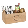 Olympia Oak Printed Table Caddy 230mm