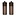 Olympia Wooden Salt and Pepper Mill Set 150 mm, Bronze