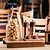 Olympia Wooden Salt and Pepper Mill Set 150 mm, Bronze