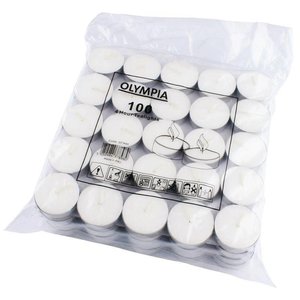 Olympia 4Hour Tealights (Pack of 100) Olympia 4Hour Tealights (Pack of 100)