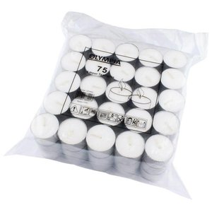 Olympia 8Hour Tealights (Pack of 75) Olympia 8Hour Tealights (Pack of 75)