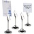 XXLselect Uchwyt na tabliczki | 4 szt. | 4x4x(H)10,5cm