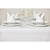 Mitre Luxury Serwety 55 x 55cm białe | 10 szt. | 55x55cm
