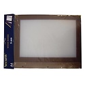 Securit Brown Edge Menu Cover Inserts (Pack of 5)