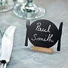 Securit Mini Plate Shaped Blackboards (Pack of 3) Securit Mini Plate Shaped Blackboards (Pack of 3)