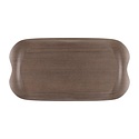 Roltex Renewable materials Rectangular Serving Tray 430 x 230 mm Brown