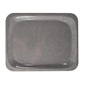 Cambro Prostokątna taca stołówkowa do serwowania 325 x 265 mm z laminatu, szara