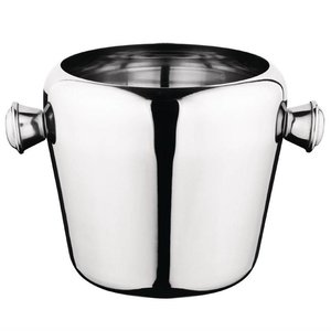 Olympia Stainless Steel Ice Bucket 1 L, Ø125 mm, (h)115 mm
