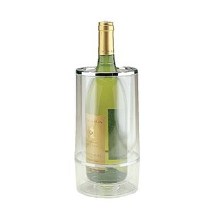 XXLselect Acrylic Wine Cooler Ø120 mm, (h)230 mm, Transparent