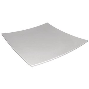 Kristallon Shallow Melamine Plate 310 mm, Square, White Kristallon Shallow Melamine Plate 310 mm, Square, White
