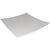 Kristallon Shallow Melamine Plate 310 mm, Square, White