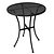 Bolero Stolik ogrodowy czarny | 60x60x(H)71cm | Bolero