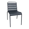 Bolero Black Stackable Chair for Outdoor Use (Pack of 4)