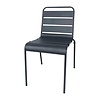 Bolero Black Stackable Chair for Outdoor Use (Pack of 4)
