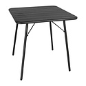 Bolero Stół składany 70cm czarny | 70x70x(H)71cm