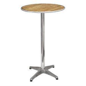 Bolero Ash Round Poseur Height Table 600mm Bolero Ash Round Poseur Height Table 600mm