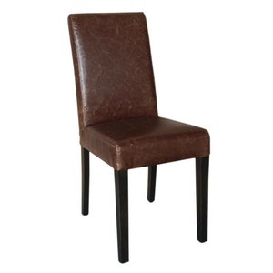 Bolero Brown Chair with a Seat Height of 510 mm (Pack of 2) Bolero Brown Chair with a Seat Height of 510 mm (Pack of 2)