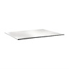 Topalit Blat do stołu prostokątny 800 x 1200 mm z drewna laminowanego biały